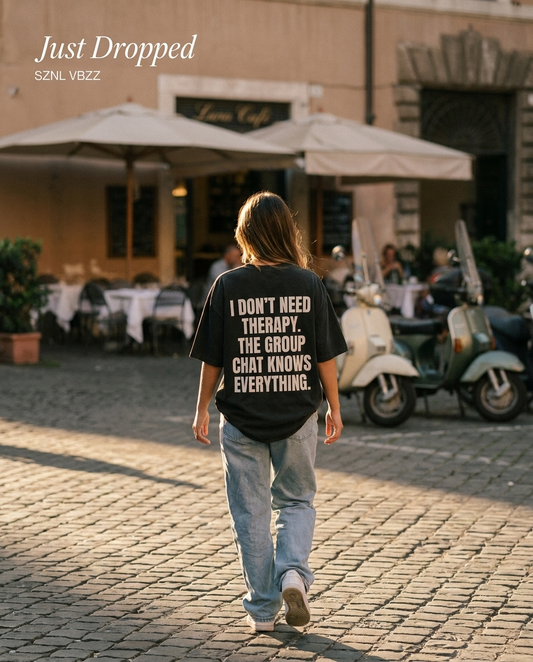 SV Statements Group Chat tee — street editorial