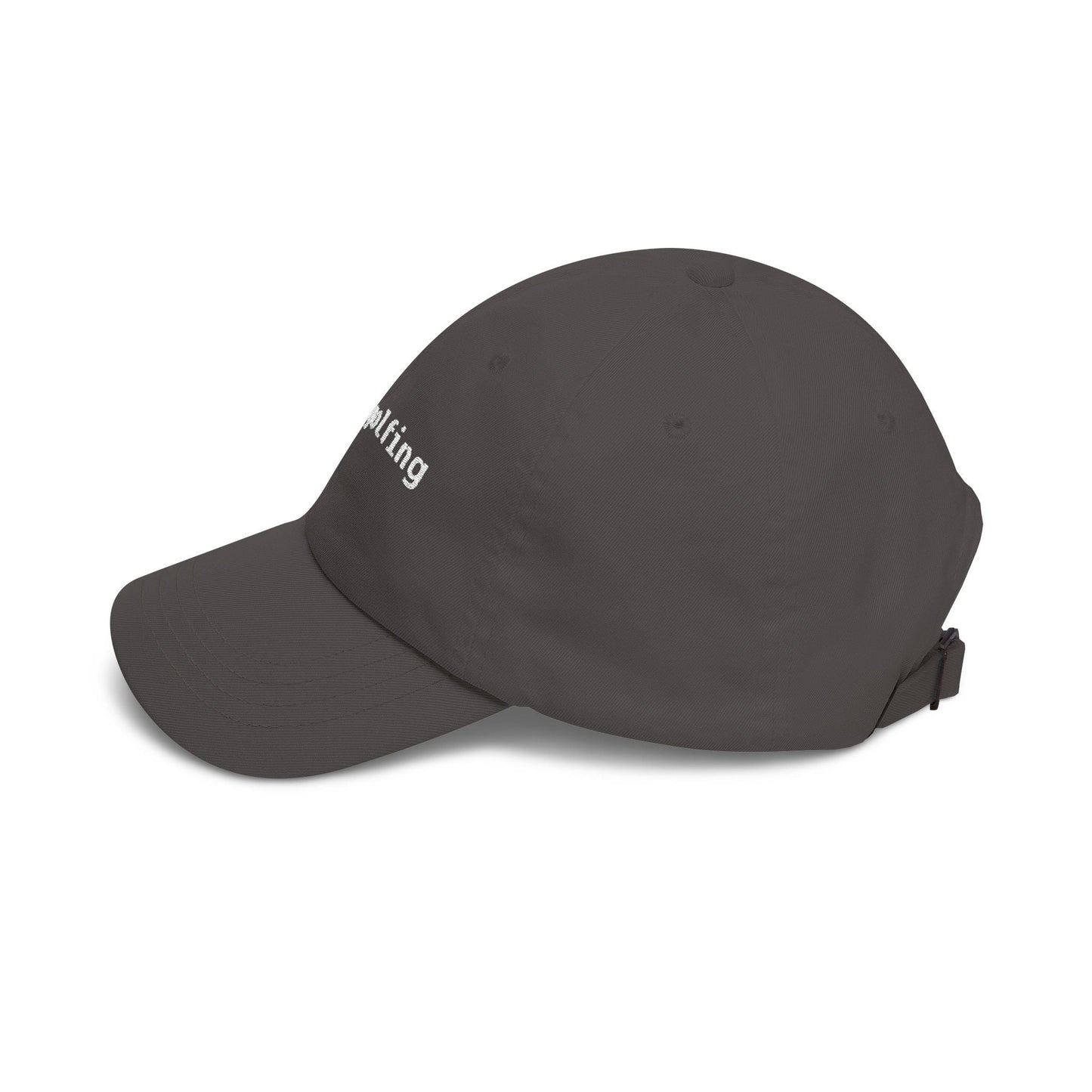 He's Golfing 🧢 Funny Golf Dad Hat — Gift for Him