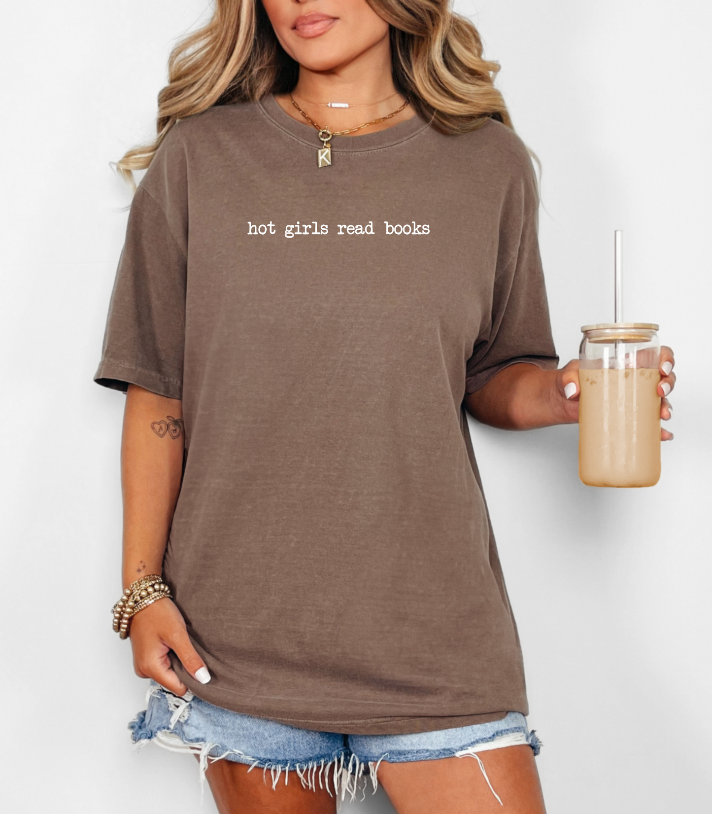 Hot Girls Read Books Tee