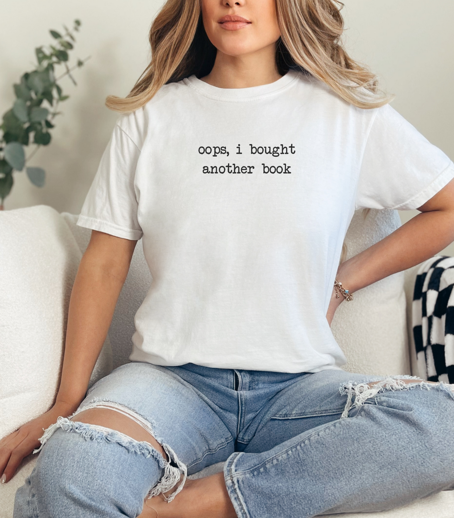 oops, i bought another book tee