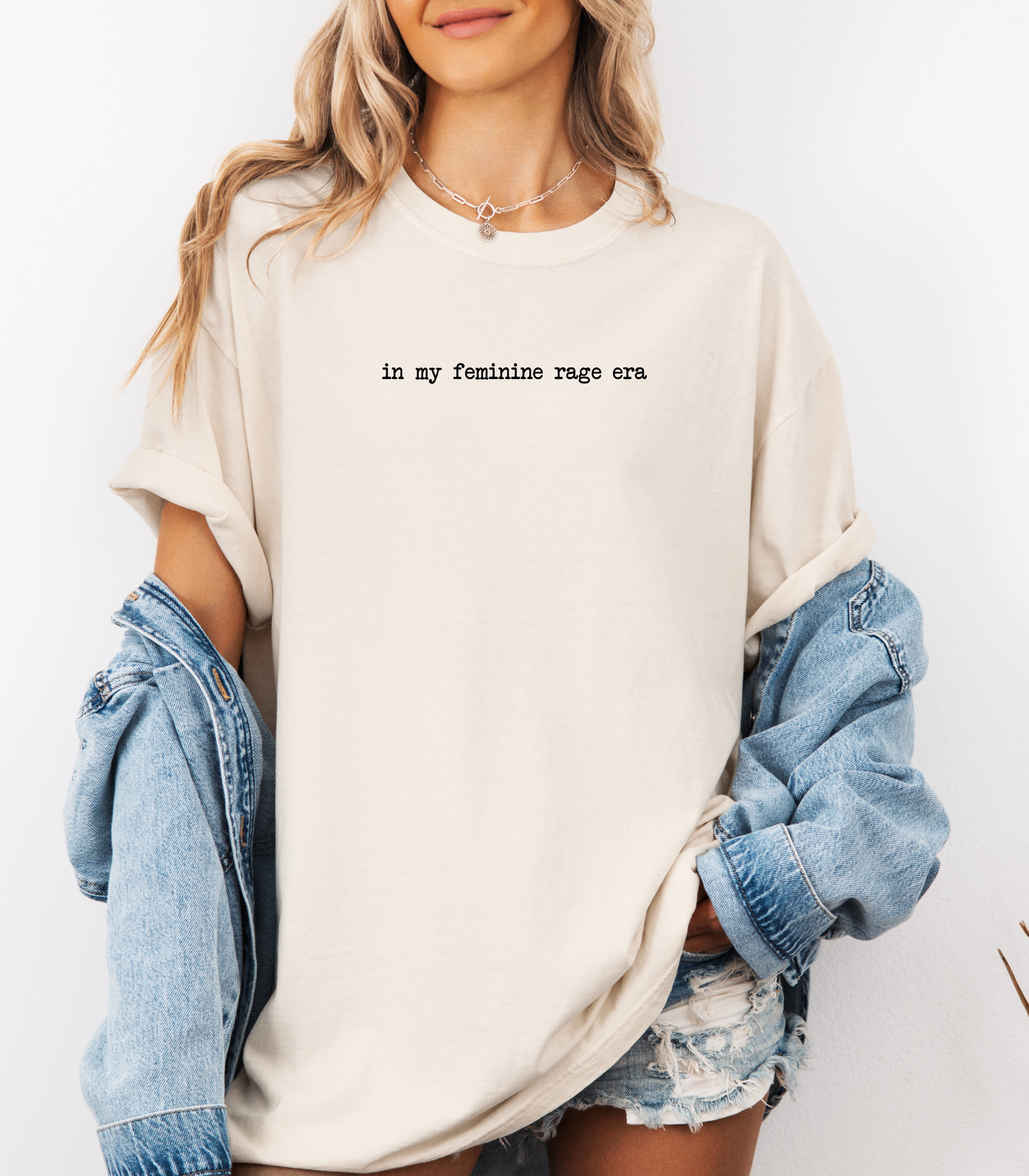 Feminine Rage Comfort Color Tee