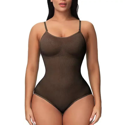 Espresso seamless sculpting bodysuit
