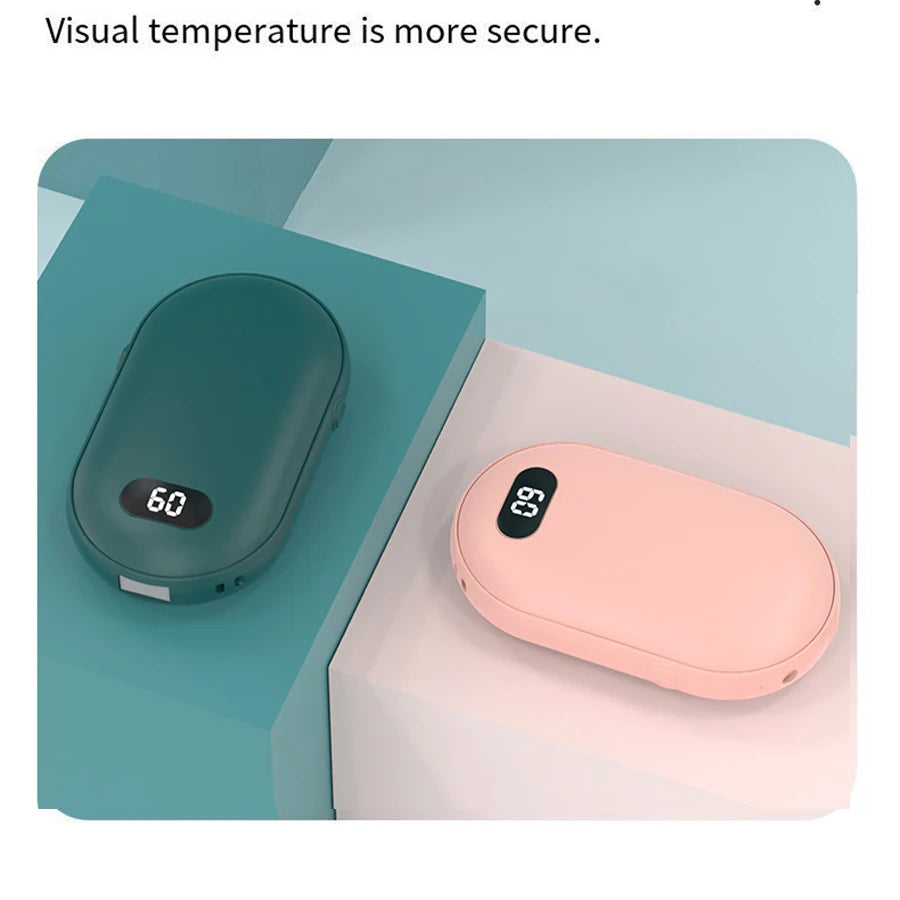 Digital temperature display